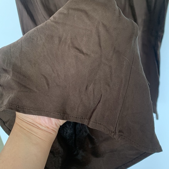 🤎NWT Zara XS Silky Pants - Picture 8 of 9